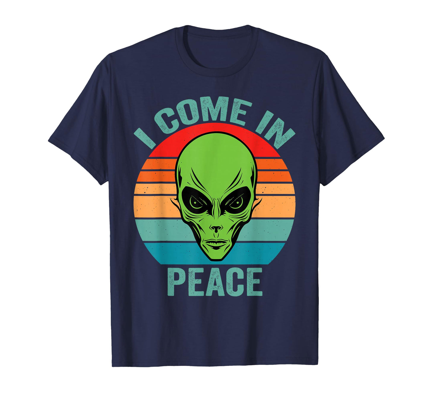 I Come In Peace im Peace Matching Couples Alien T-Shirt