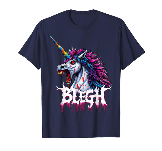 Metal Unicorn Blegh T-Shirt