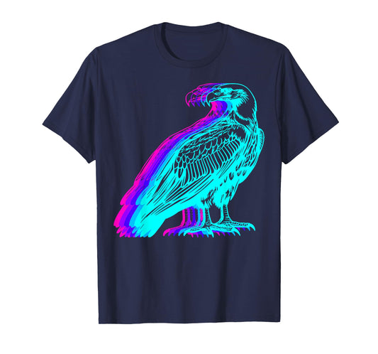 Retro Vulture Bird Vaporwave T-Shirt