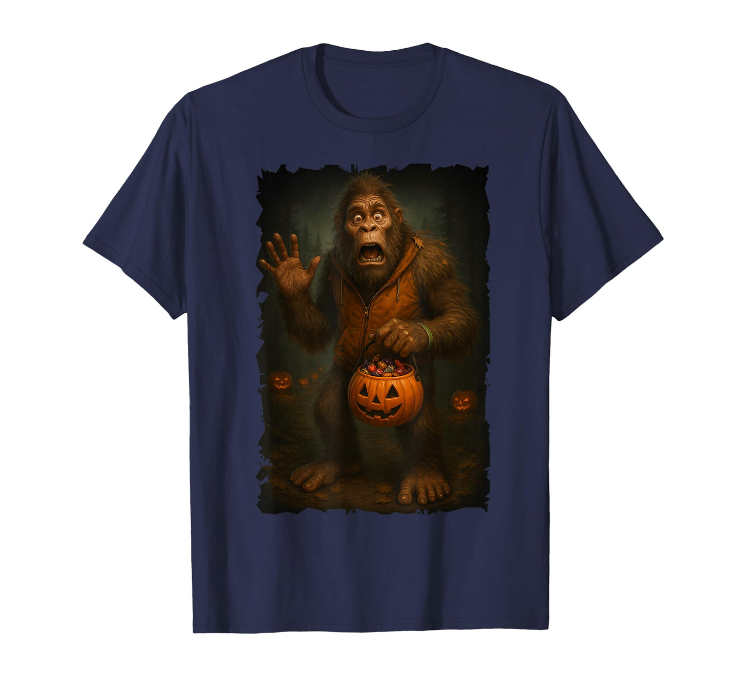 Funny Bigfoot Halloween T-Shirt