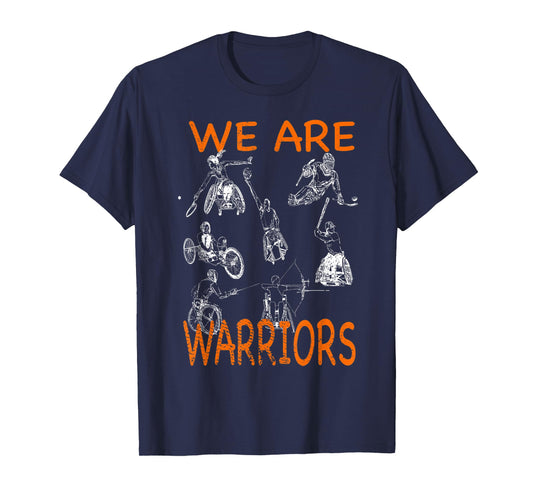 Adaptive Sports Wheelchair basketball tennis hockey fencing T-Shirt