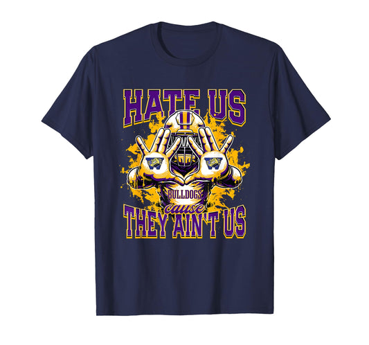 Wylie Bulldogs Logo Hate Us Cause They Ain't HS T-Shirt