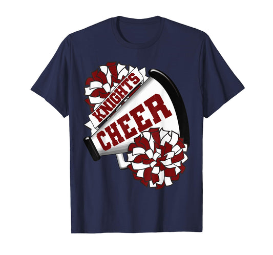 Knights Cheer Back To School Cheerleading Spirit M T-Shirt