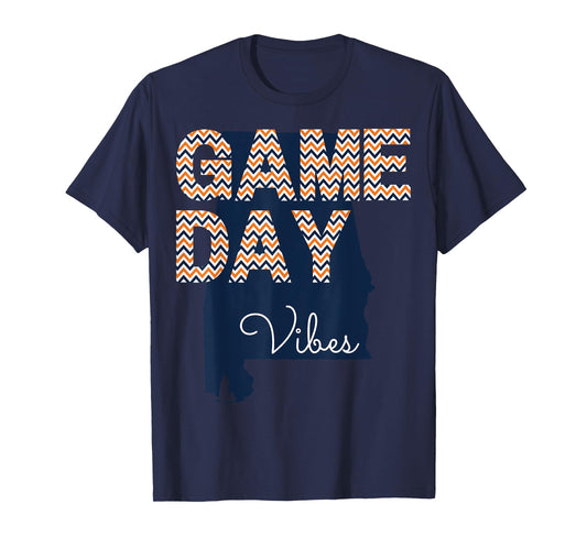Auburn Game Day Vibes Fall Tailgate T-Shirt