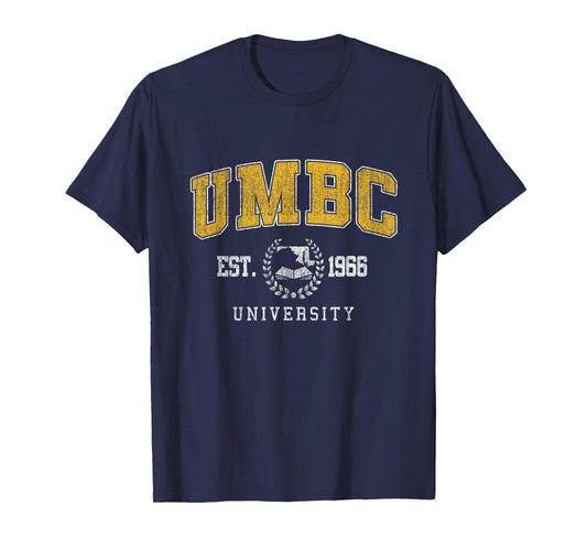 UMBC Institute of Technology Arch Retro for Men Women T-Shirt