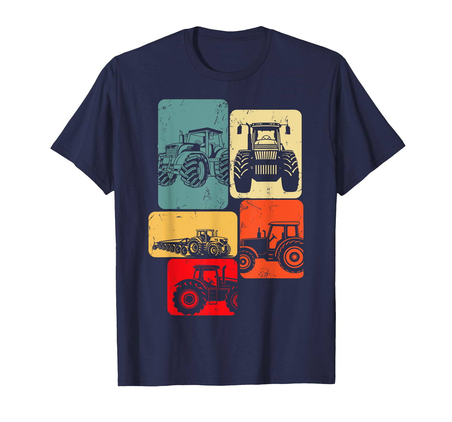 Tractors Farm Kids Boys T-Shirt