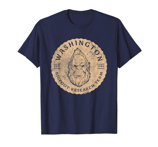 Bigfoot Research Team for Washington Sasquatch Believers T-Shirt