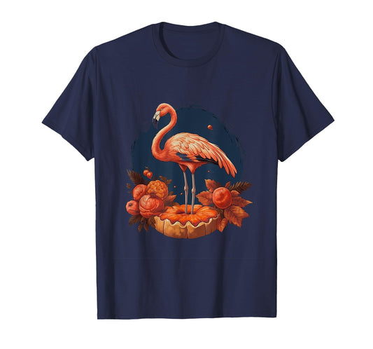 Turkey Pumpkin Pie Thanksgiving Day Autumn Men Women Kids T-Shirt