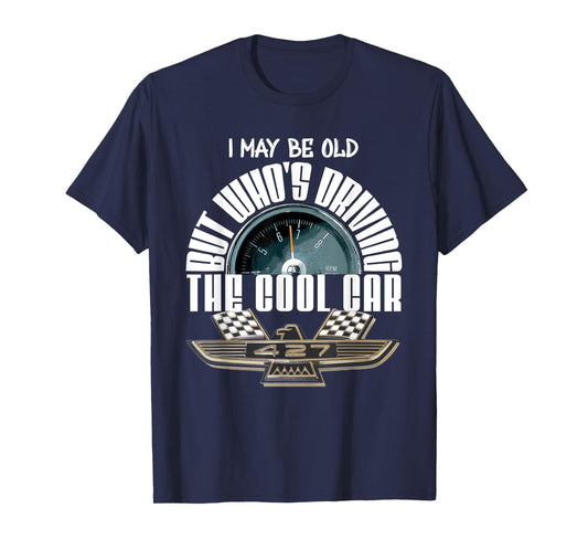 American Classic Tbird 427 Muscle Car Cool Tachometer T-Shirt