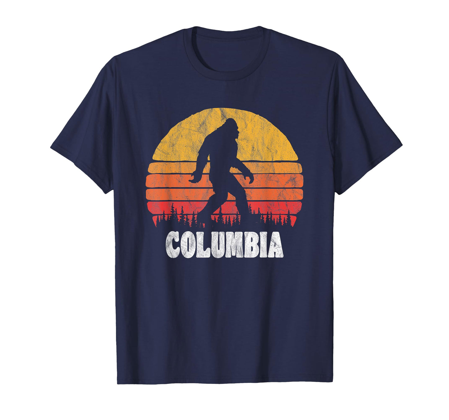 Columbia Vintage Eighties Bigoot Retro Sunset T-Shirt