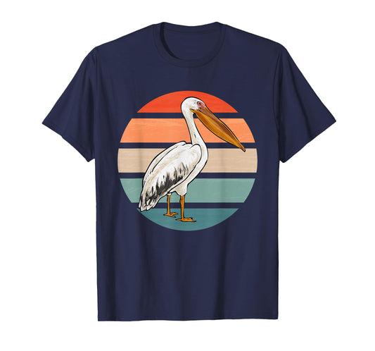 Pelican Bird Retro Vintage Pelican T-Shirt
