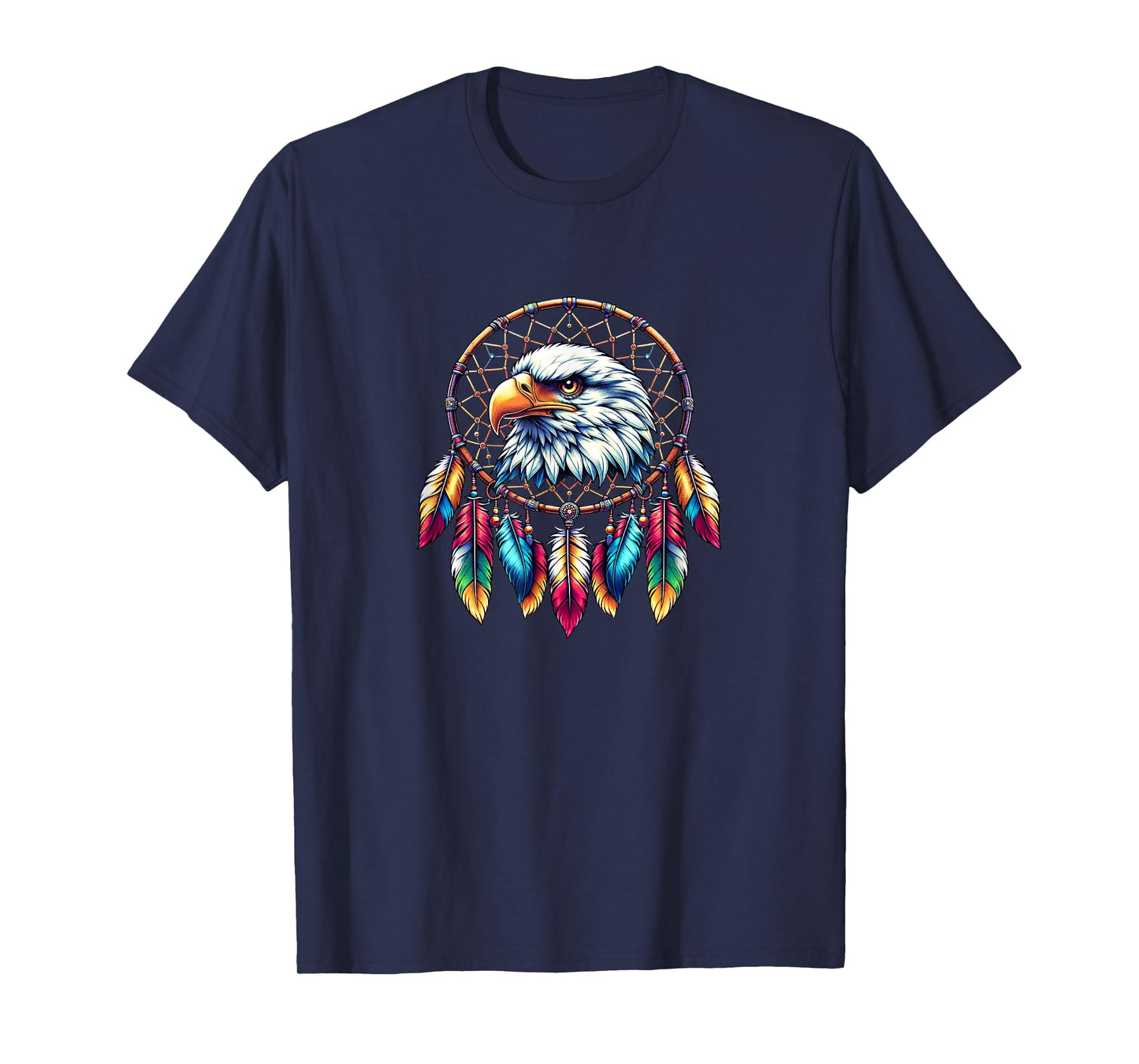 Bald Eagle Dream Catcher - Native American Dreamcatcher - T-Shirt