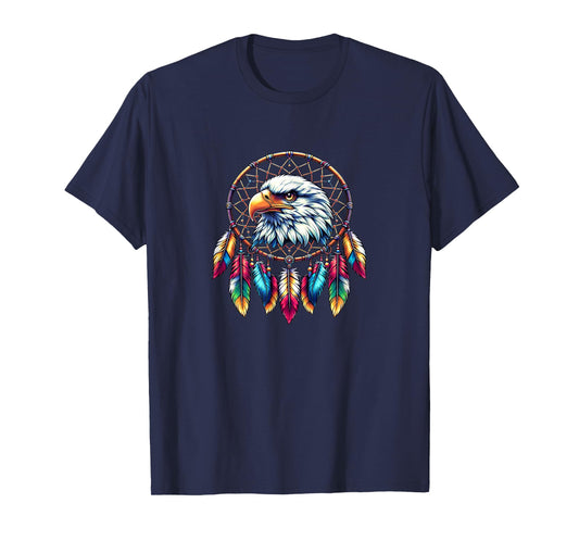 Bald Eagle Dream Catcher - Native American Dreamcatcher - T-Shirt