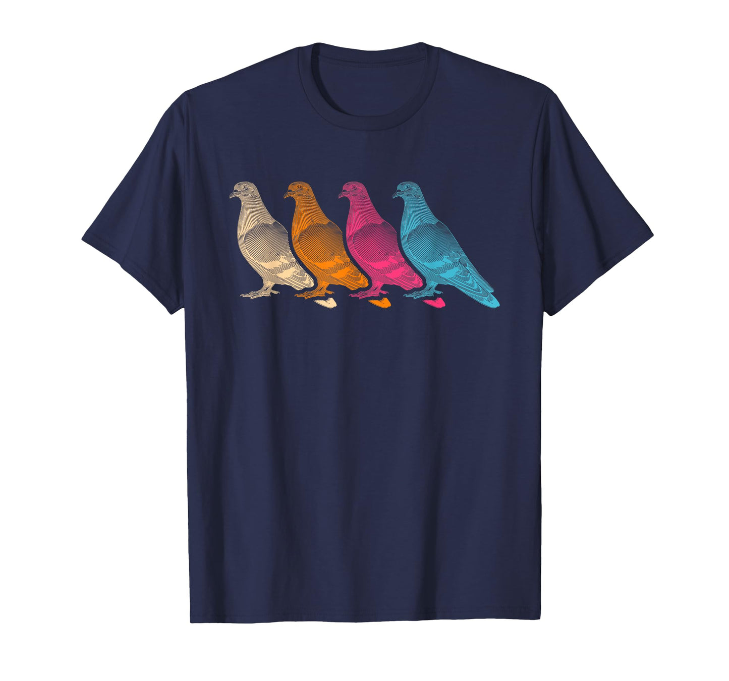 Colorful Pigeon T-Shirt