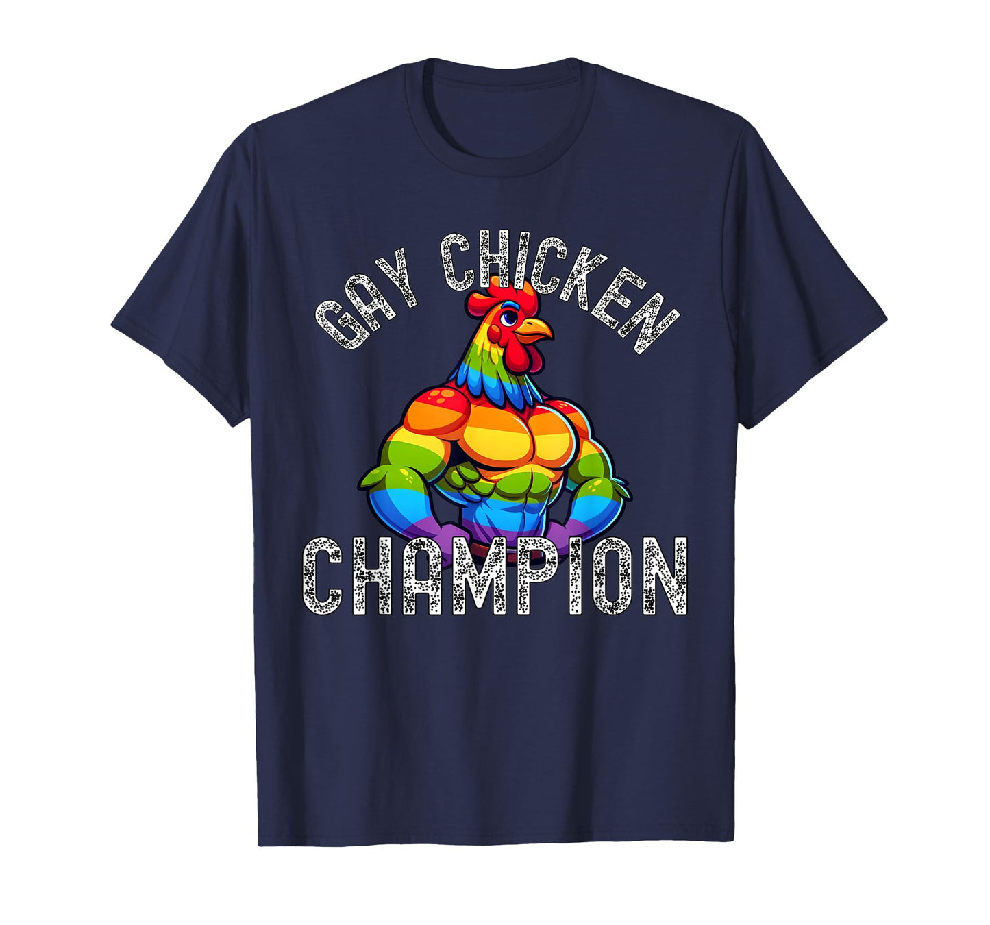 Gay Chicken Champion T-Shirt