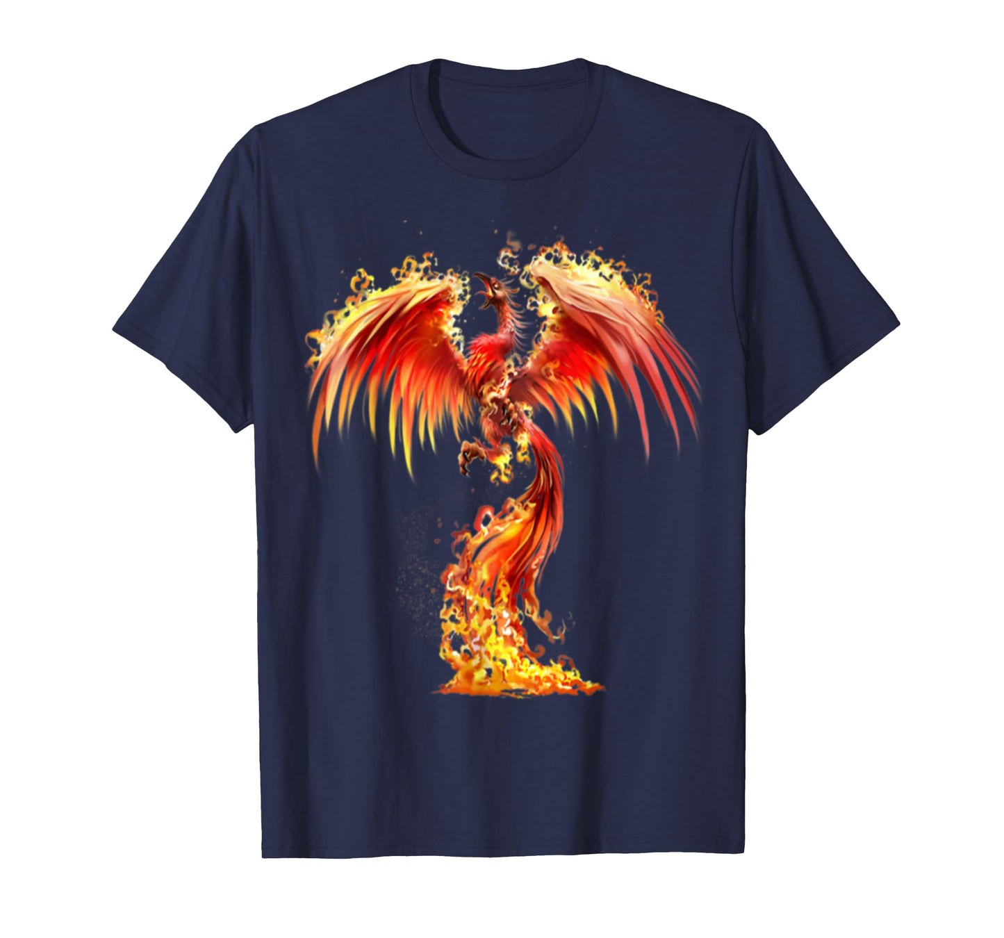 Rising Phoenix Fire Fenix Inspirational Fantasy Gift T-Shirt