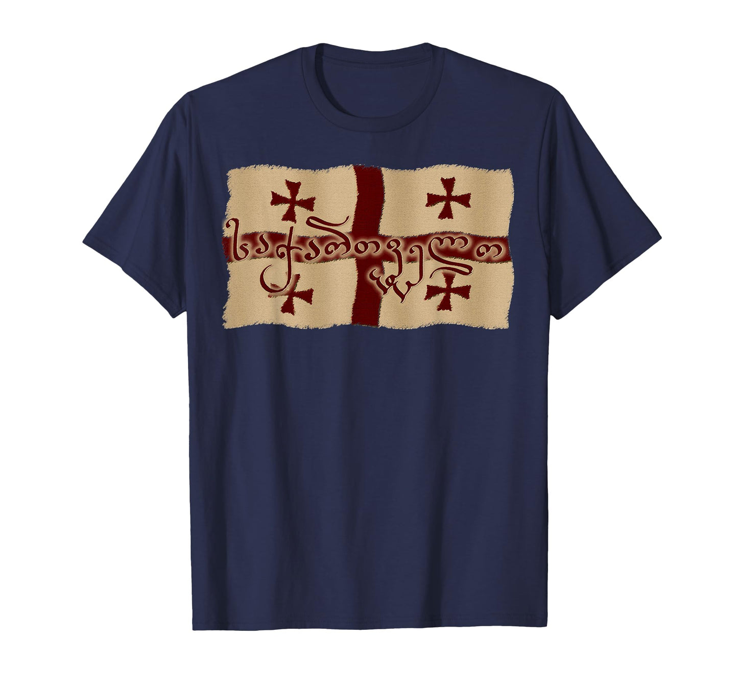 Georgian Flag Gift, Republic of Georgia Flag T-Shirt