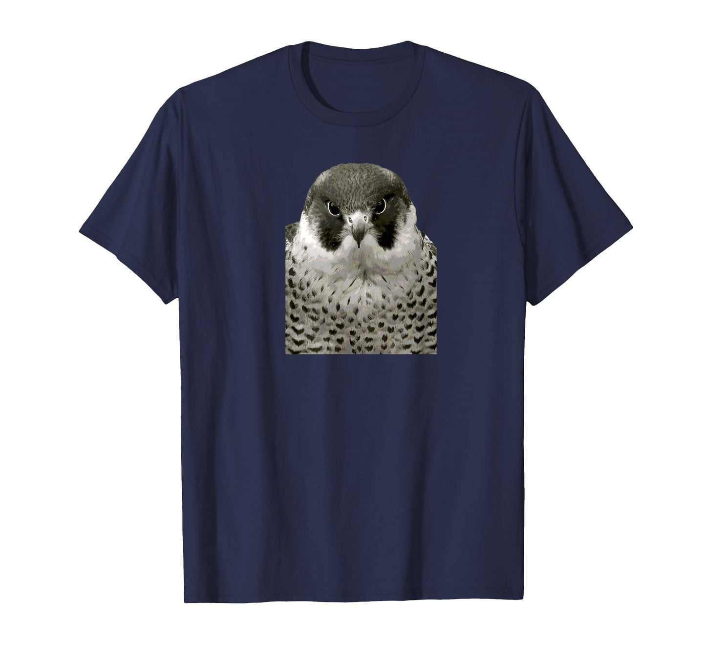 Peregrine Falcon Face Raptor Bird T-Shirt