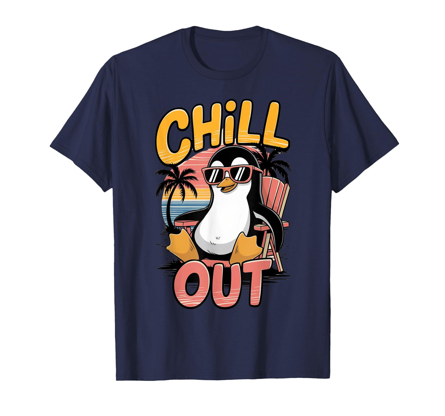 Chill Out Penguin T-Shirt