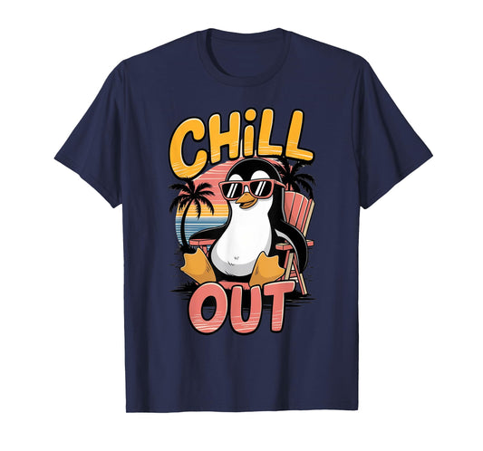 Chill Out Penguin T-Shirt