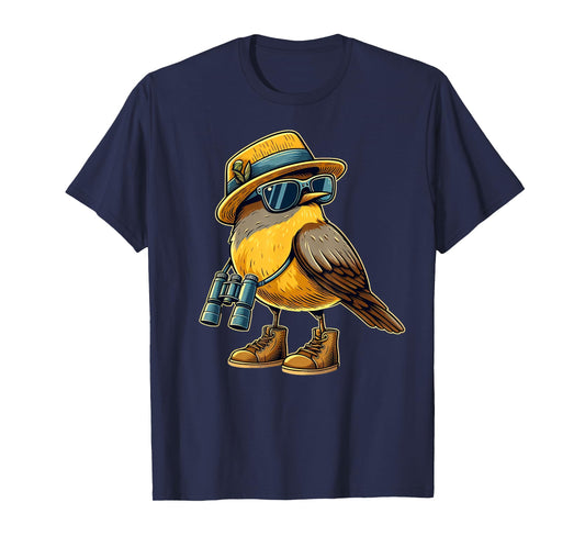 Bird Nerd Funny Bird Watching Birding Bird Lover Watcher T-Shirt