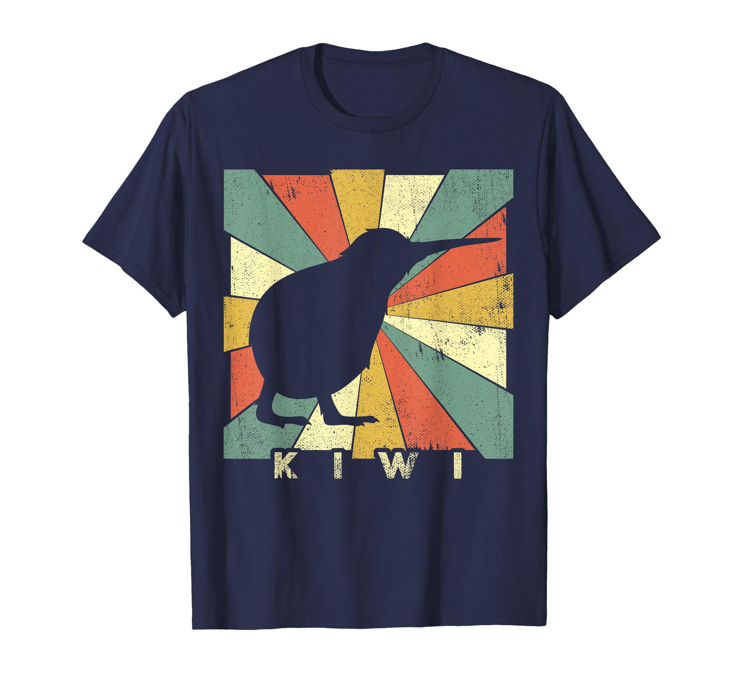 Vintage Kiwi Bird Lover Retro Style Animal T-Shirt