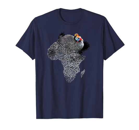 Cute Bird Shirt, Guinea Fowl T Shirt T-Shirt