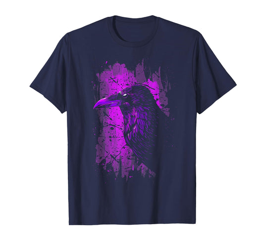 Crow purple colour T-Shirt
