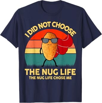 Kid Nug-Life I Love Chicken Nugget Boy Toddler Funny Graphic T-Shirt