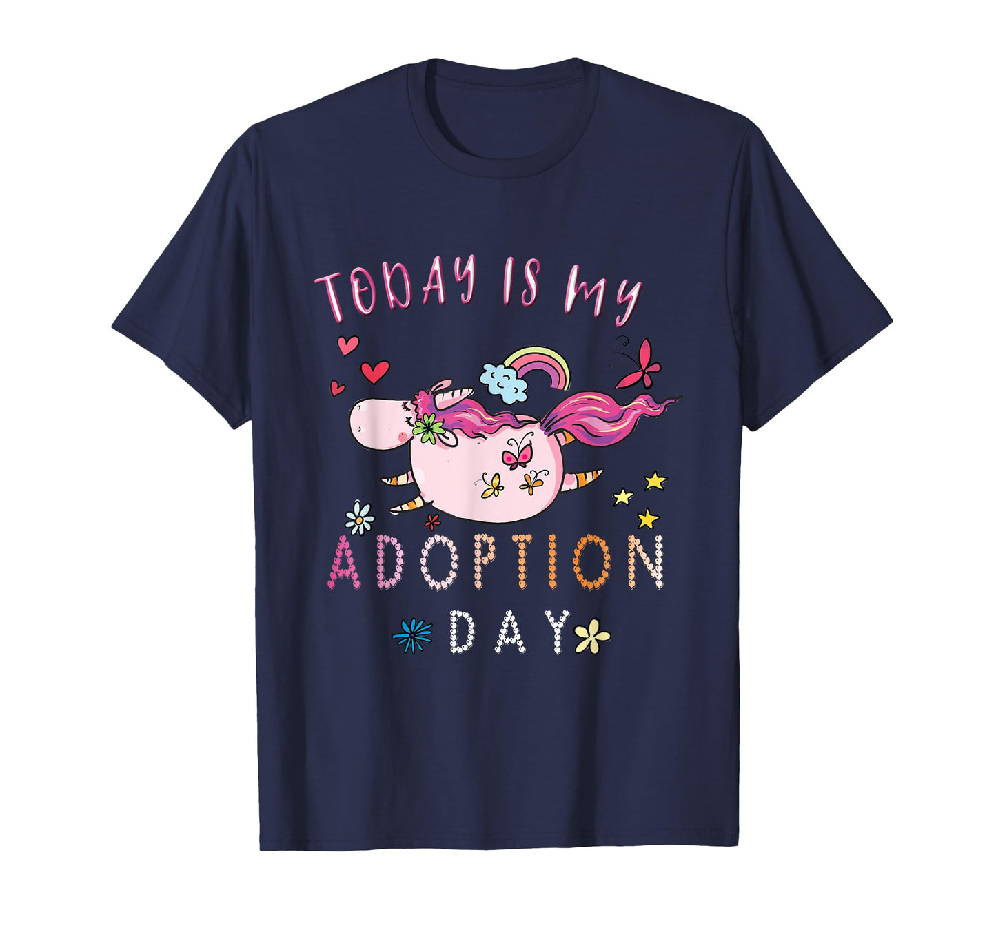 Today Is My Adoption Day Adoption Gift for Kids. T-Shirt