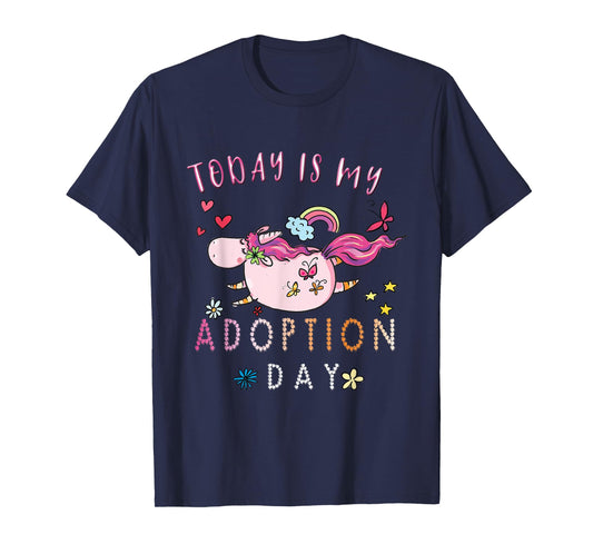 Today Is My Adoption Day Adoption Gift for Kids. T-Shirt
