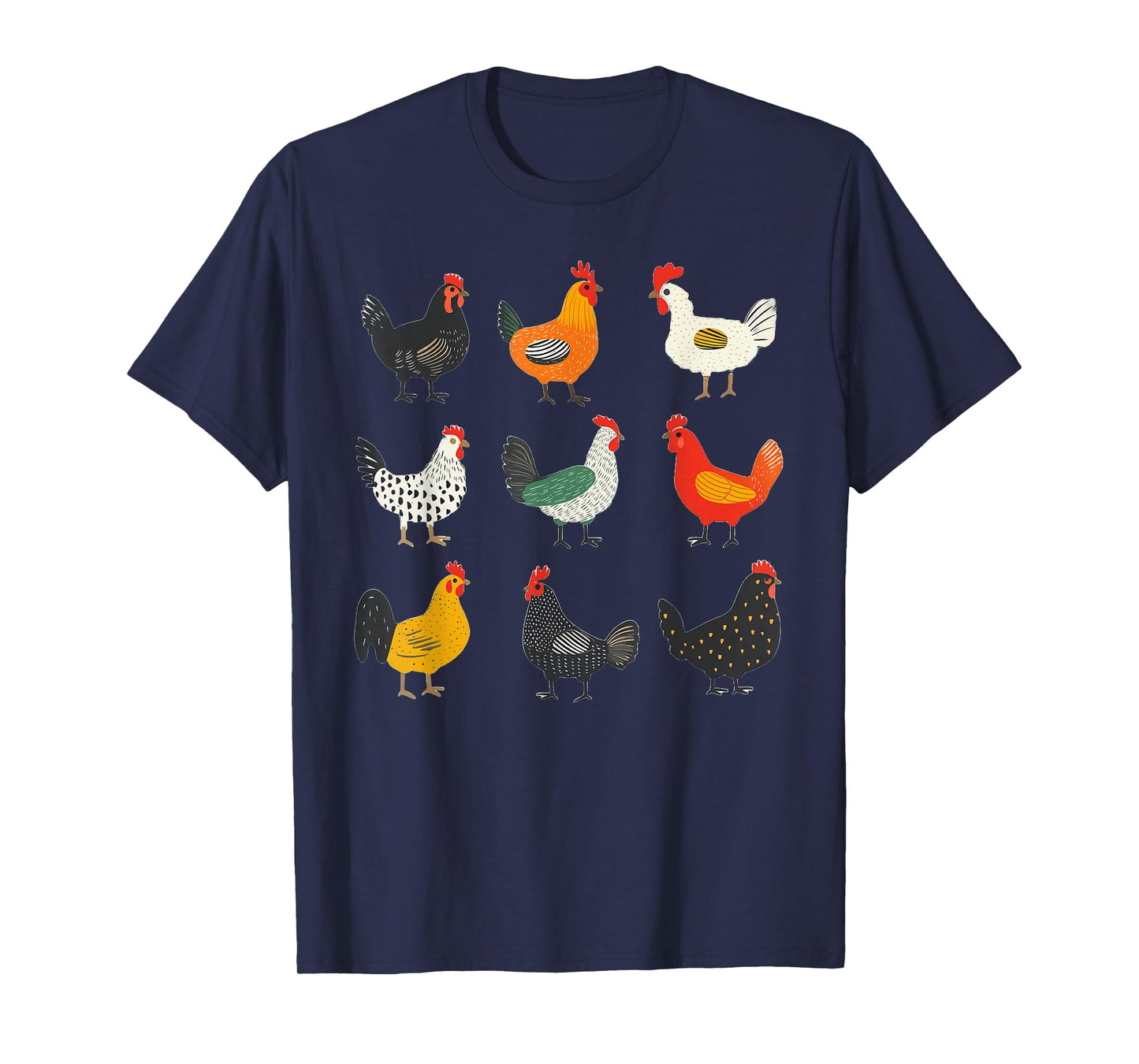Cute Chickens Chicken Lover T-Shirt