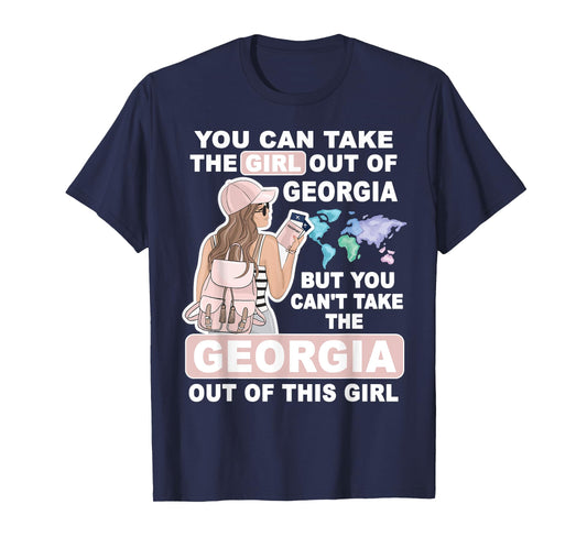 Cool Girl from Georgia - Proud Georgia Girl T-Shirt