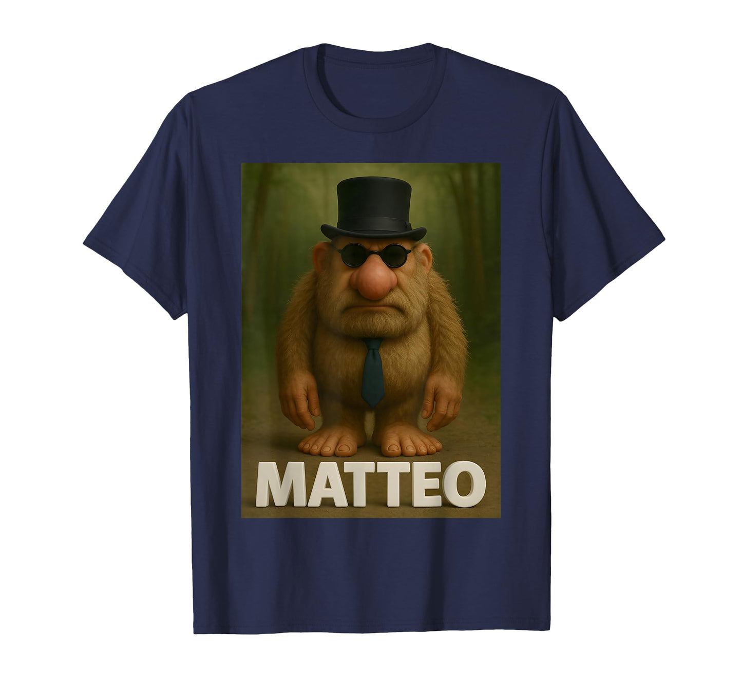 Matteo Brainrot Mateo Italian Brainrot Meme Mateooo Matteooo T-Shirt