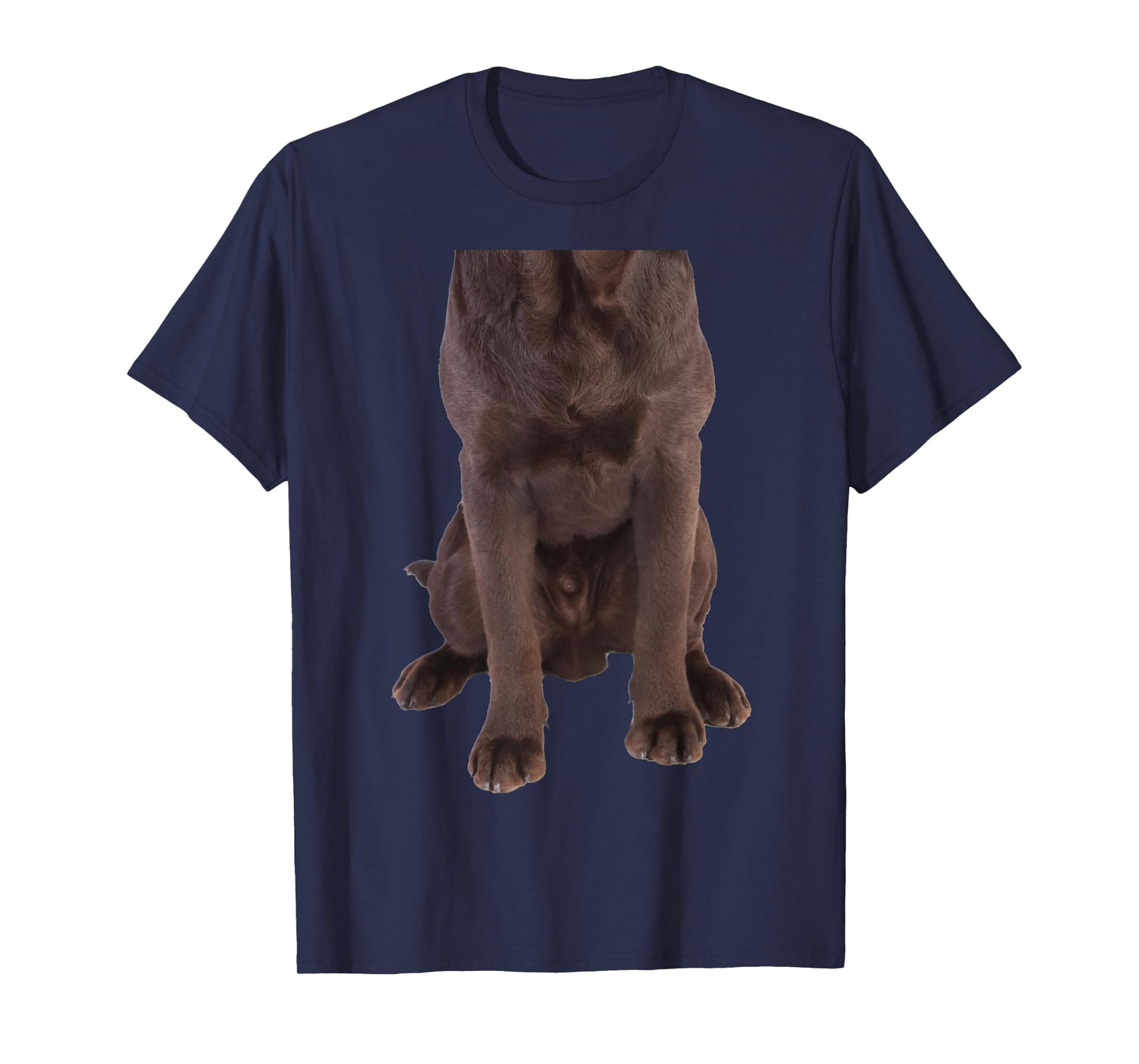 Brown Labrador Retriever Chocolate Lab Funny Dog Costume T-Shirt for Men Women Girls Kids