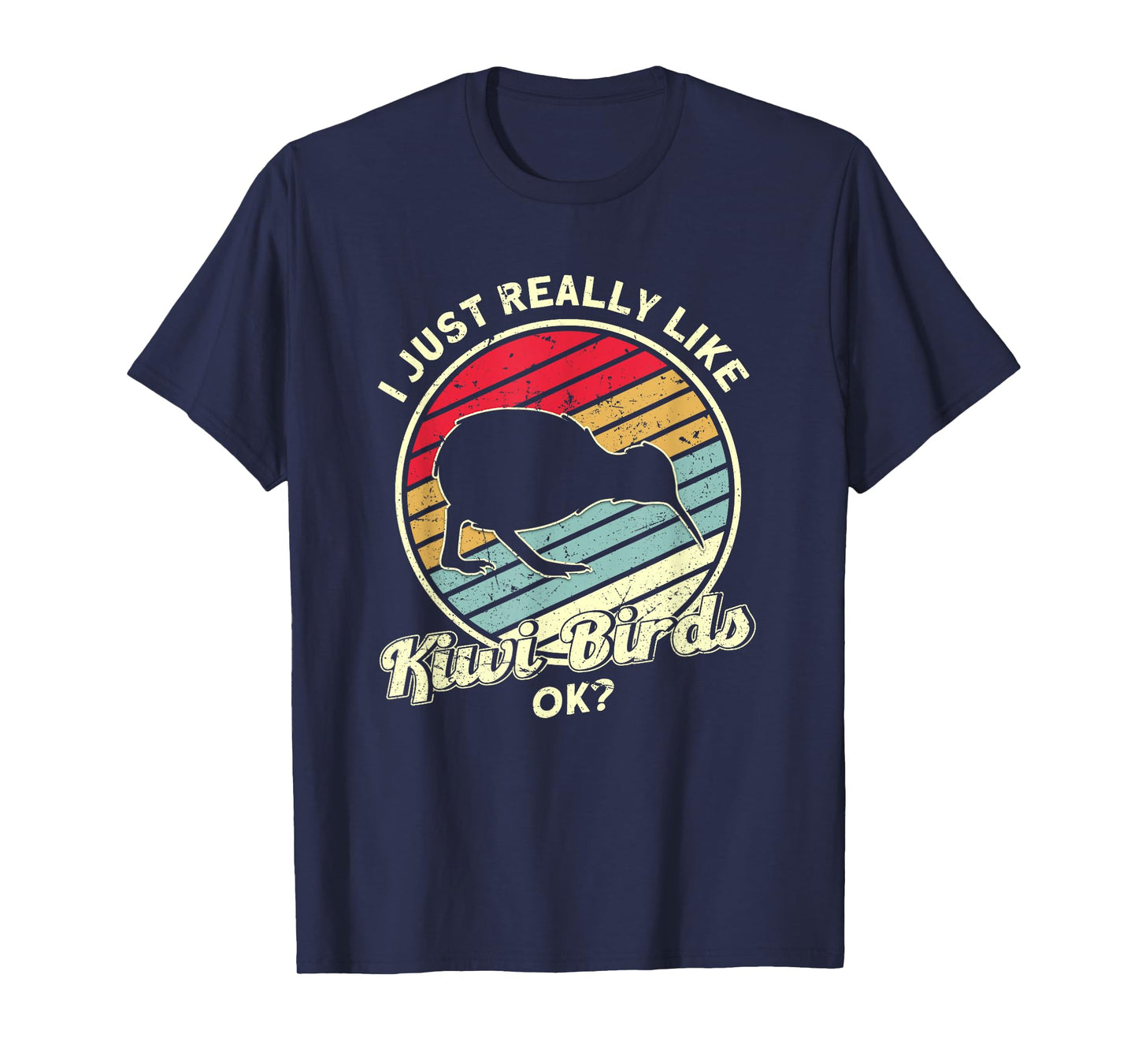Kiwi & New Zealand Gifts Unisex-Adults Black Cotton, Polyester Casual, Humorous, Modern Kiwi Bird T-Shirt