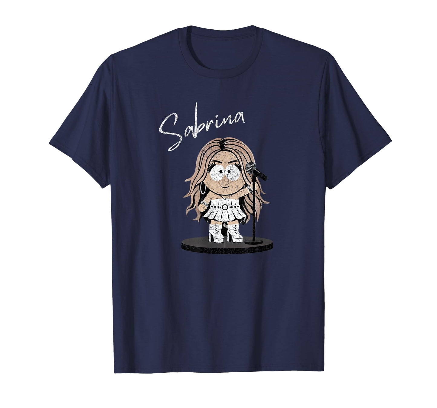 Girl Retro Sabrina First Name Groovy Beach T for Women T-Shirt
