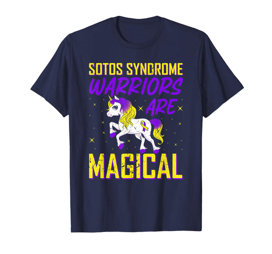 Sotos Syndrome Warriors Are Magical Awareness Unicorn T-Shirt