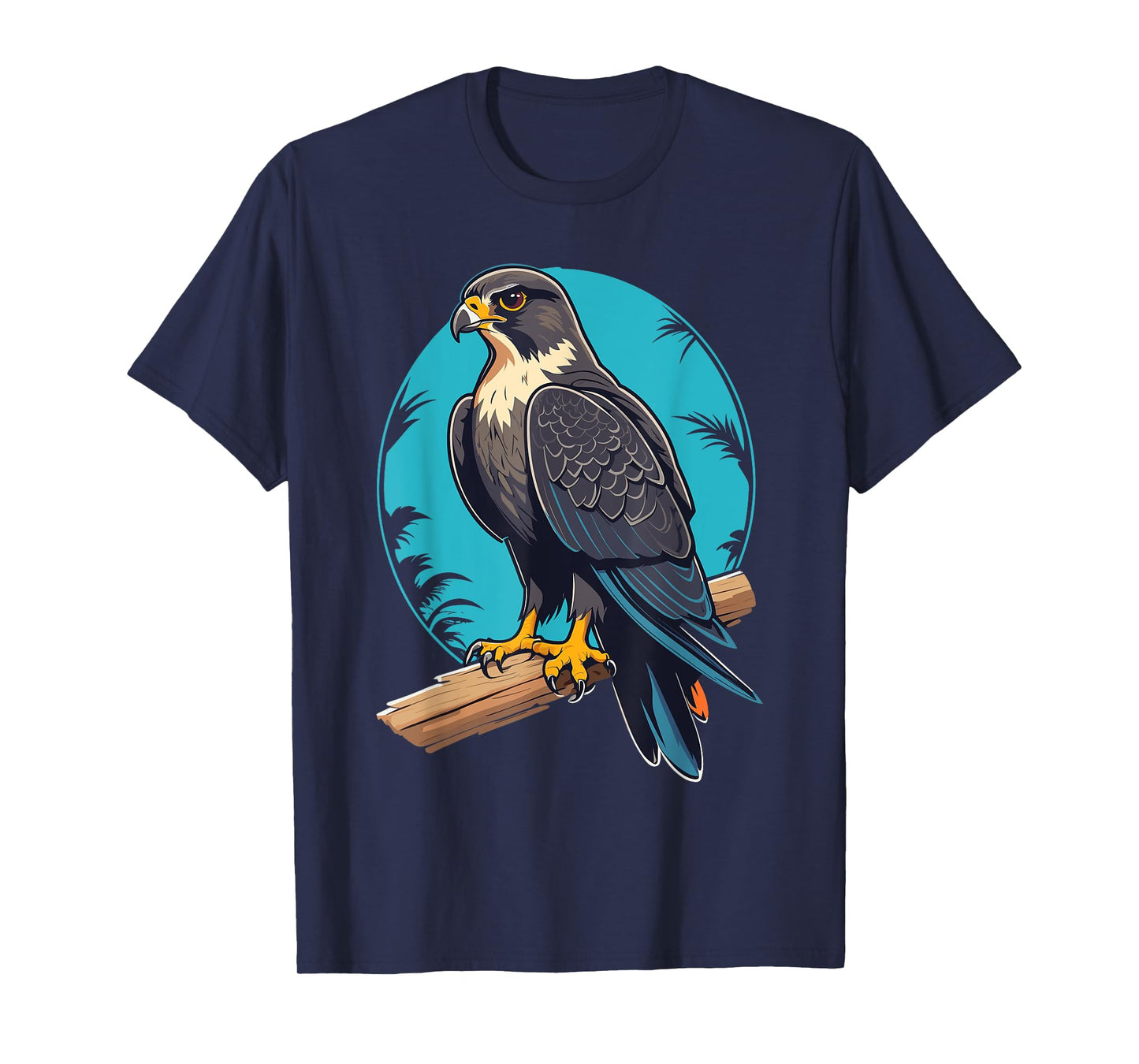 Ventage Peregrine Falcon Graphic: Cute Peregrine Falcon T-Shirt