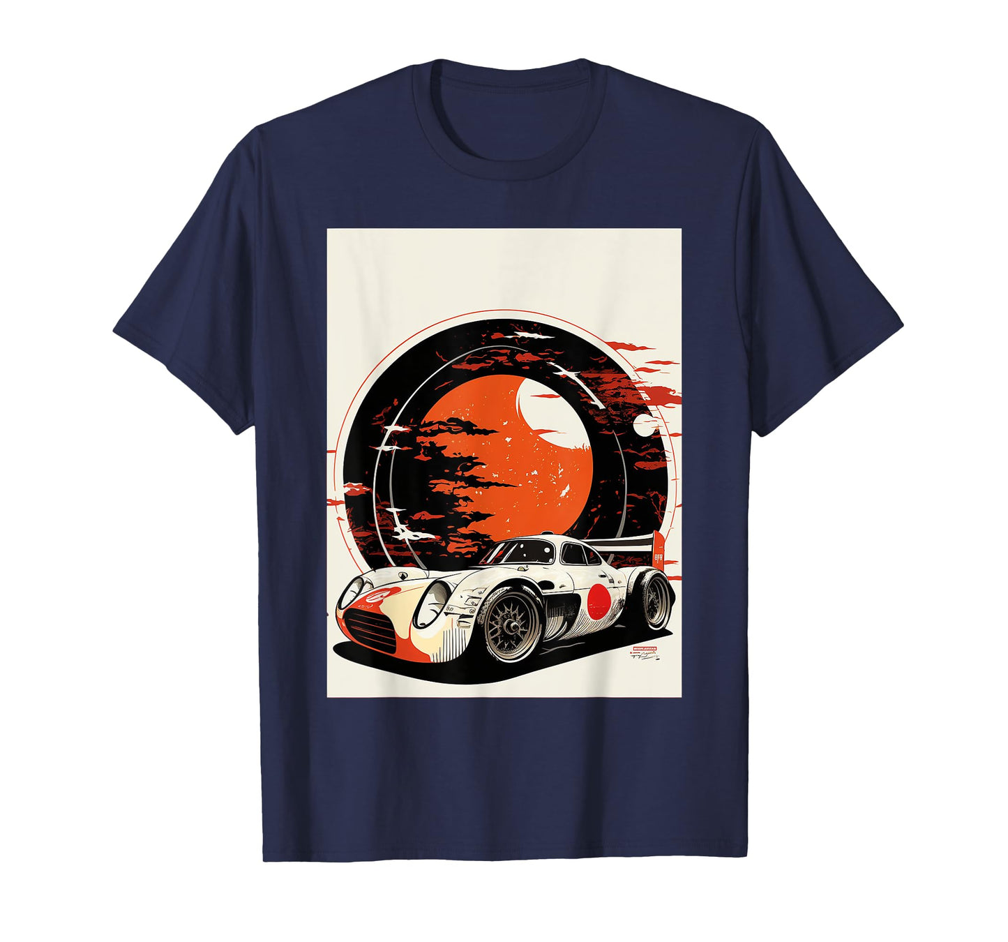 Unique Racing Motorsports Vintage Japanese Classic Car T-Shirt