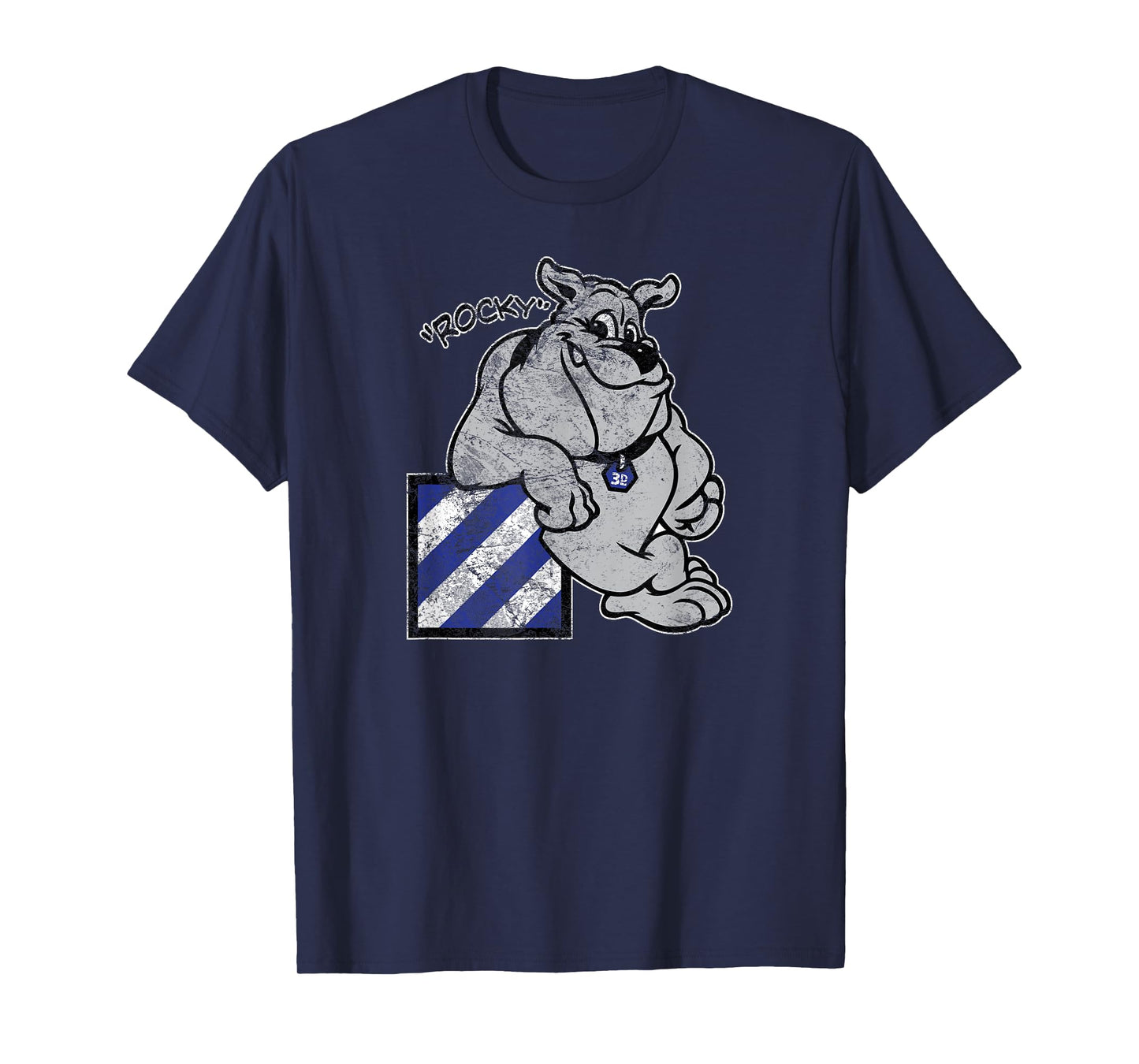 American Marauder: 3rd Infantry Division Rocky the Bulldog Men Women Kids T-Shirt