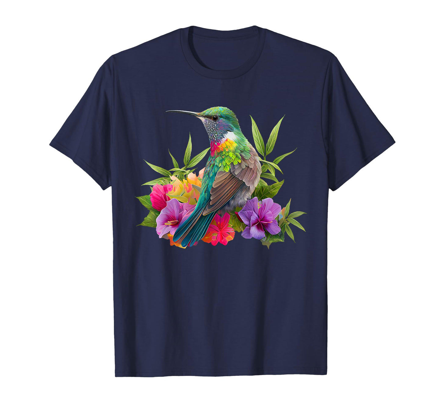Hummingbird Backyard Birdwatching Birdwatchers Birder Design T-Shirt