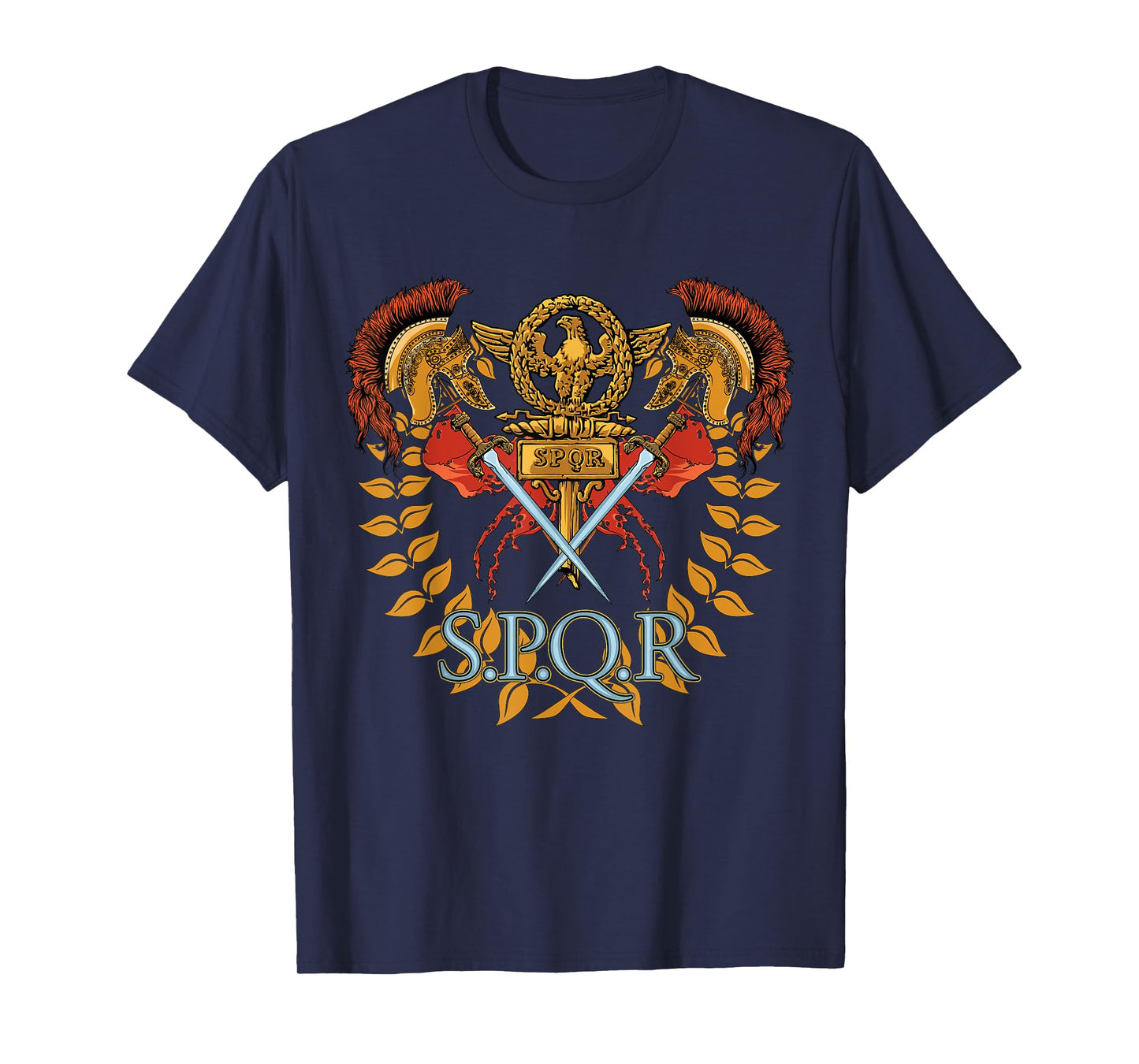 SPQR Ancient Rome Roman Empire Shirt Gift Christmas Birthday