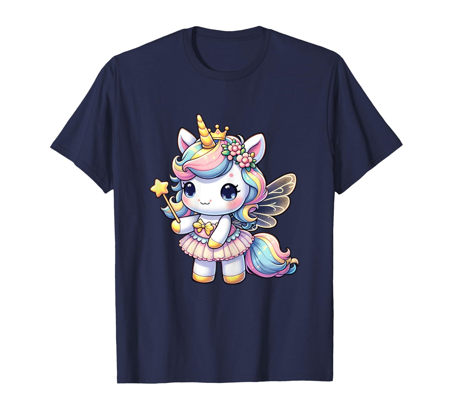 Unicorn Fairy Birthday Unicorn Party Girls Outfit T-Shirt