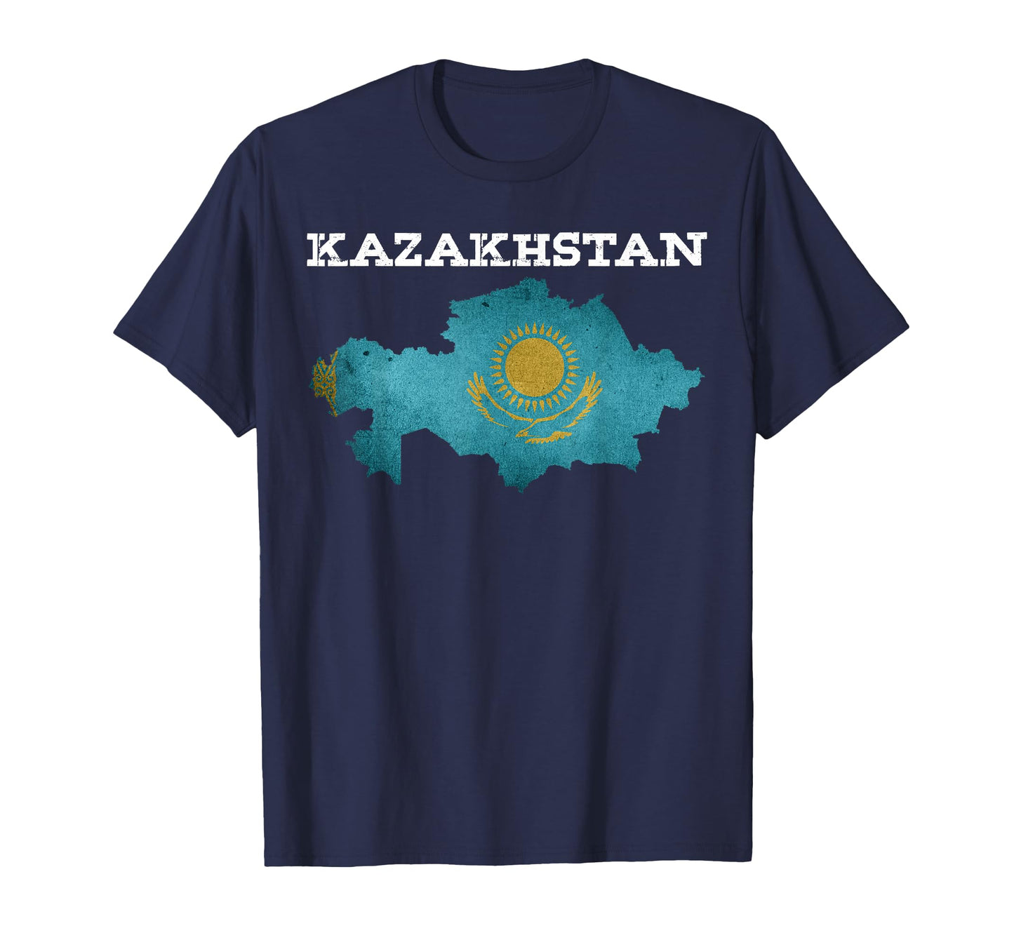 Kazakhstan T-Shirt Patriotic Heritage Eagle Kazakh Flag Gift Women Kids Men T-Shirt