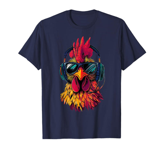 Funny Chicken cool Graffiti Urban art street T-Shirt