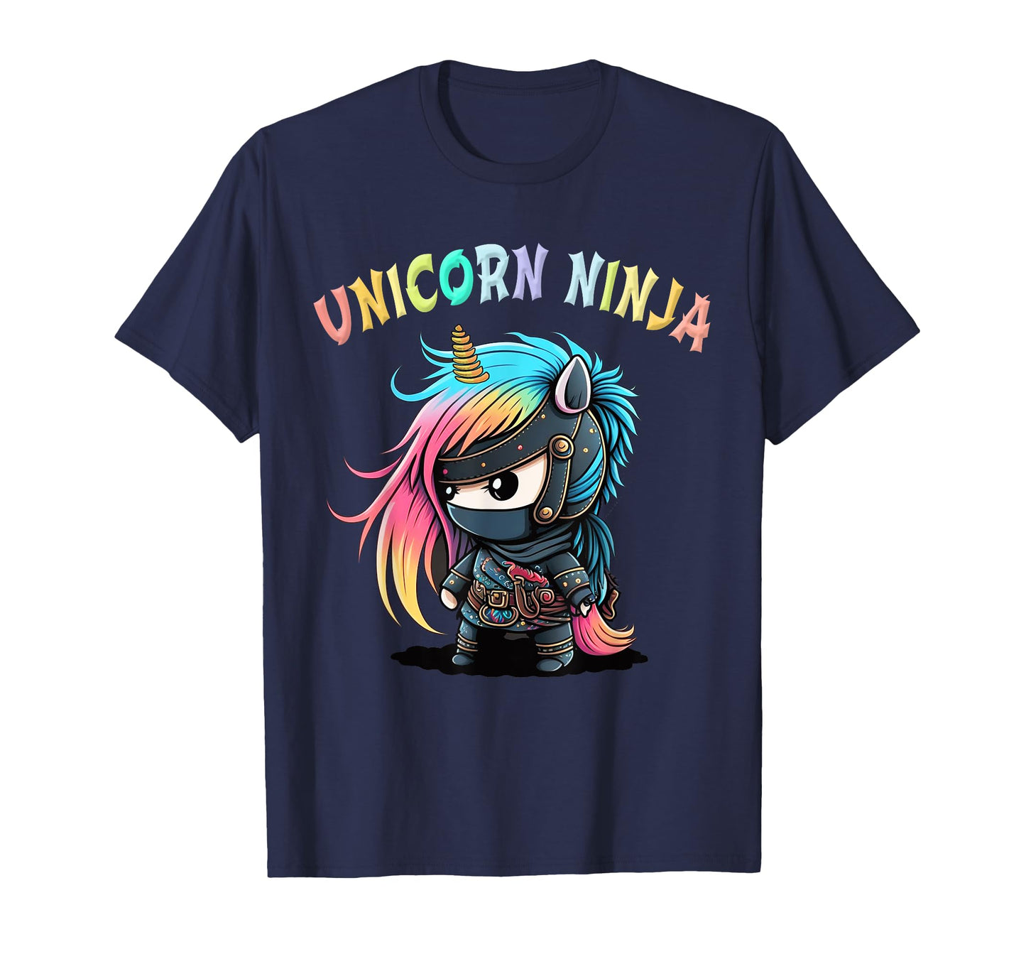 UNICORN NINJA Girls In Training Kids Kinder Teachers Squad T-Shirt