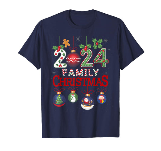 Family Christmas 2024 Matching Family Christmas Xmas Squad T-Shirt