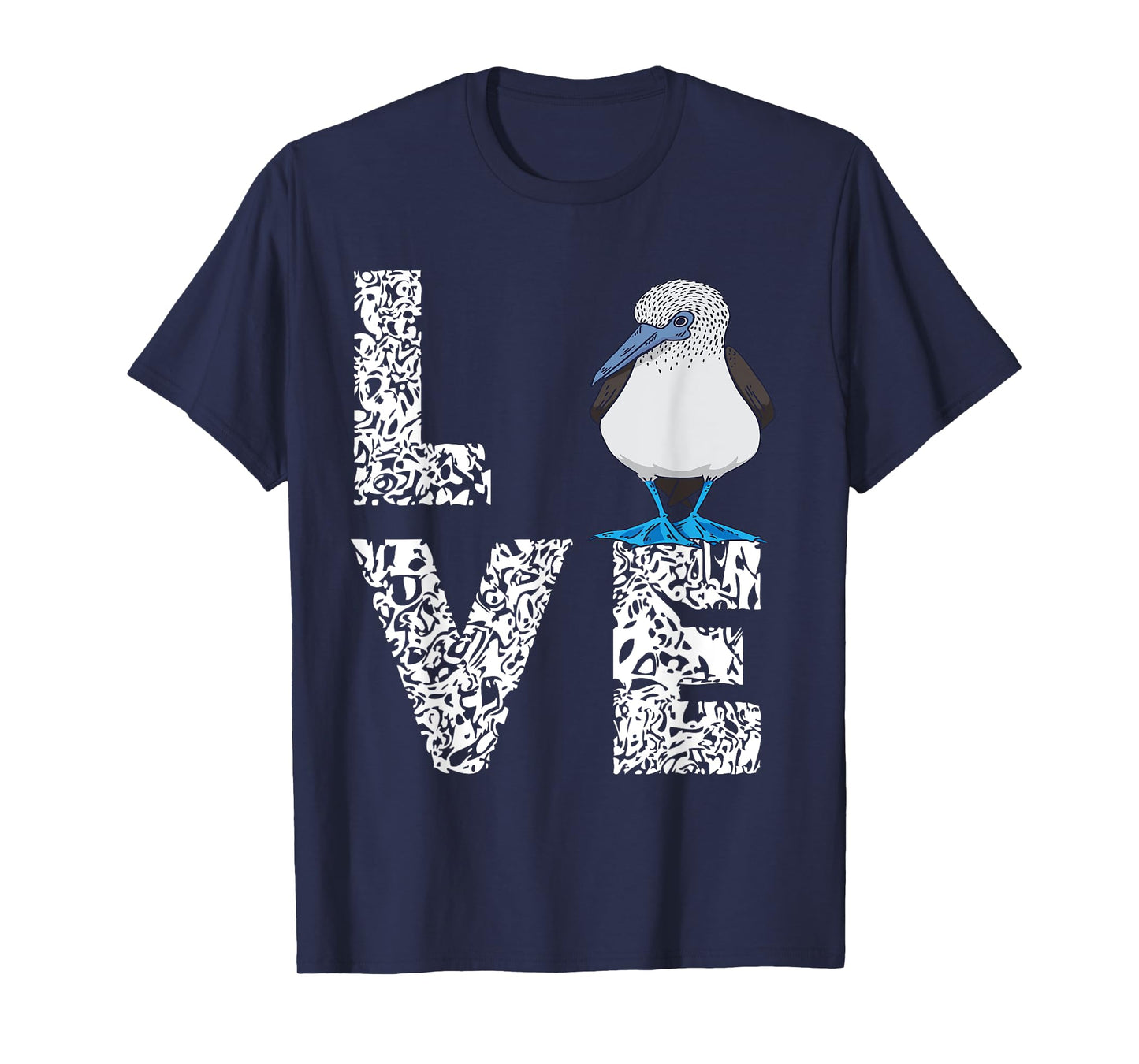 Blue Footed Boobies Tropical Sea Bird Boobies Lovers Love T-Shirt