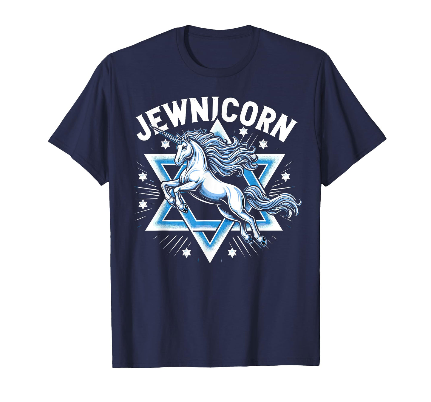 Jewnicorn Funny Jewish Hanukkah Jewnicorn T-Shirt